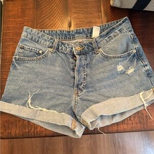 & Denim Blue Women's Shorts 4